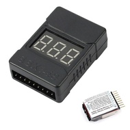 [AU]❀New 1-8S Lipo/Li-ion/Fe Battery Low Voltage Meter Tester Buzzer Alarm