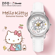 ZGO x Sanrio Hello Kitty Women Student Watch Scratch-Resistant Mirror Comfortable Strap Waterproof C
