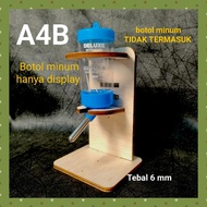 A4B Hamster Drinking Bottle Dispenser Made of 6 mm Plywood.