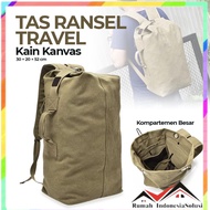 - DING XIN CLAN Canvas Travel Backpack - DX170 -