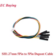 5pcs/1pc For Hi-Link HLK-LD2410 HLK-LD2410B LD2410 SH1.27mm 5Pin to Dupont Cable 5 Pin Terminal Line