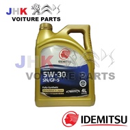 【ORIGINAL】 Idemitsu Fully Synthetic 5W30 Engine Oil 4L All Model