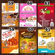 CETAK STIKER MAKANAN LABEL KEMASAN STICKER CUSTOM LOGO STIKER KUE TOPLES CETAK STIKER CUSTOM 1 HARI