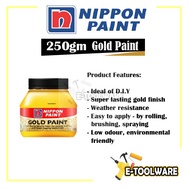 250gm Nippon Gold Paint Acrylic Paint Water Based Interior &amp; Exterior