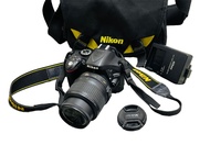 Nikon D5200 with 18-55mm lens (used) very good condition