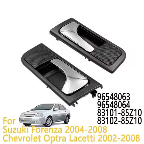 Chrome Interior Door Handle For GM Chevrolet Optra Lacetti Suzuki Forenza 96548064 96548063 83101-85