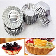 Bộ 30 Khuôn Làm Bánh Bò Bánh Tart Trứng Bánh Nướng Nhiều Kiểu