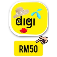 RM 50 Digi Prepaid Reload PIN/AUTO MASUK