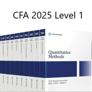 2025 CFA Program Curriculum Level 1 (10 bộ)