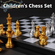 MALCOLM Magnetic Chess Set, Magnet Plastic International Chess, Universal 25/32cm Chessboard Folding