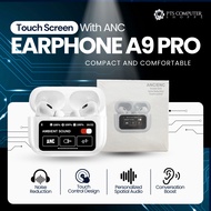 PREMIUM GRADE A EARPHONE A9 PRO2 ANC & ENC TOUCH SCREEN CONTROL Wireless Bluetooth Earbuds with LCD 