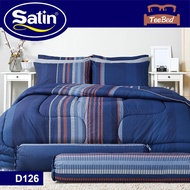💎TeeBed💎 Satin ชุดผ้าปู 3.5 /5 / 6 ฟุต (ไม่รวมผ้านวม) ซาติน ลาย D111 D121 D122 D125 D126 D127 D128 D