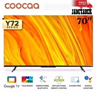 Coocaa Led 70" Smart Google Tv 70 Inch Uhd 4K Digital Android 70Y72