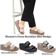 Wholesale Sendal Crocs Brooklyn Mid Wedges Sandals Crocs Women Crocs Mid wedge Women