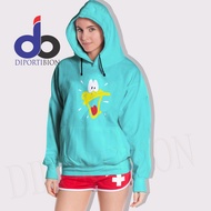 Unisex Duffy Duck Angry Hoodie Jumper Duffy Duck Hoodie Jumper/