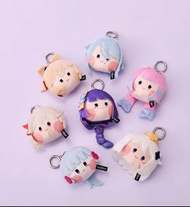 原神角色毛絨鑰匙扣