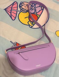 Burberry Olympia small Shoulder Bag - Lavender Leather purple