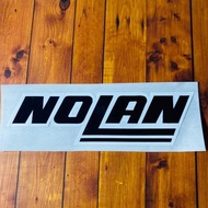 Nolan sticker, cutting sticker, NOLAN helmet logo, 1pcs