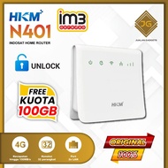 Murah| Modem Wifi Hkm N401 Indosat 4G Unlock All Operator Free Kuota