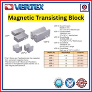 VERTEX TAIWAN Magnetic Transisting Block chuck parallels vblock chuck block vcp0 vcp1 vcp2 vcp3