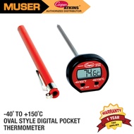 Cooper-Atkins DT300 Oval Style Digital Pocket Thermometer Penyukat Suhu Makanan -40 C to +150 C