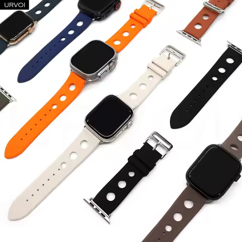 URVOI Scub’H Diving Band for Apple Watch Ultra 3 2 Series 11 10 9 SE3 high-performance rubber strap 
