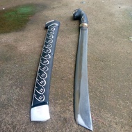 COD GOLOK TEBAS UKIR MACAN 40CM ASLI BAJA PER