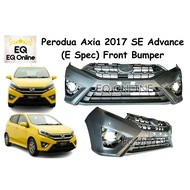 Perodua Axia 2017 SE Advance E Spec Front Bumper (Bumper Depan) PP Plastic Malaysia 2018 2019
