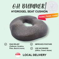 Opaleen[HH] Oh Bummer! Hydrogel Seat Cushions -Orthopedic Gel & Memory Foam Sciatica Coccyx Tailbone