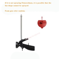 Polyurethane Foam Spray Nozzle, Flat Fan, Foam Expanding Spray Gun, Foaming Jet Glue Gun, Metal Poly