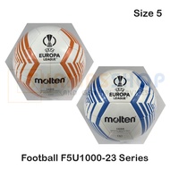 (ของแท้ 100%) ลูกฟุตบอล ลูกบอล molten F5U1000-23 Series ของแท้ ลูกฟุตบอลหนังเย็บ เบอร์5
