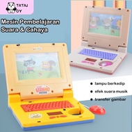 Tatajoy Mainan Laptop Anak Mini laptop karakter Mainan Edukasi Anak