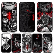 for Samsung A07 A17 A56 A36 A26 S25 Fe Edge Plus Ultra Cool cartoon anime berserk 9Y5 Fashion Black 