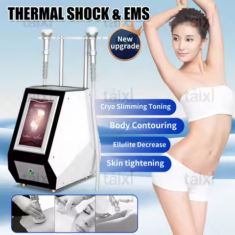 2 in 1 Firming Cryo TShock Body Slimming Machine Cooling Sculpture Freezing Fat Removal Tightening C