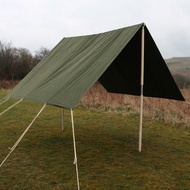 Uv Protection Green Army Flysheet 6ft x 10ft (3x2m)