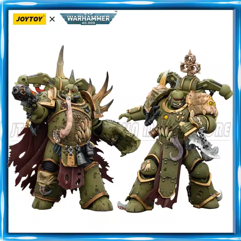 [IN STOCK]JOYTOY 1/18 Action Figures Warhammer 40K Death Guard Plague Marine Champion