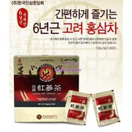 韓國連線預購三星出品 六年根高麗紅蔘茶/3g*50包