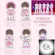 Set of 5 F3 TF FAMILY group member standees