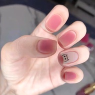Lovely fake nails [24 nails + glue]