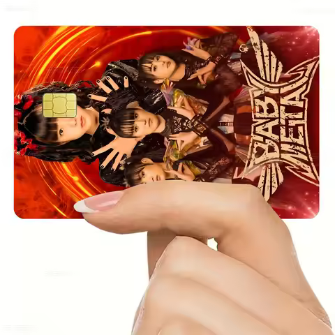 Babymetal Movie Sticky 100% Hot Sale Amine Credit Debit Bank Card Bus Card Film Skin Sticker