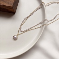 Elvina Pearl 2 Layer Necklace