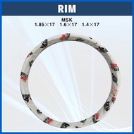 ∈ ⊕ ∤ MSK MOTORCYCLE RIM FOR 1.85X17 1.6X17 1.4X17
