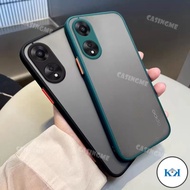 KK OppoA78 5G Shockproof transparent matte phone casing protects the Camera Phone Case for Oppo A98 