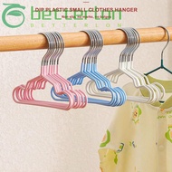 BETTER-LONTIME 10PCS Pet Hanger, Metal Solid Color Pet Clothes Hanger,  Non-slip DIY Display Rack Mi