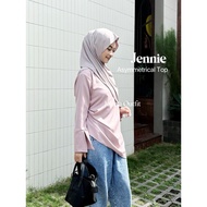 Jennie Asymmetrical Top | Asymmetrical Top | Slanted top | Blouse | Timeless Timeless | Elegant Eleg