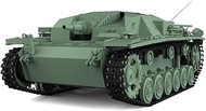 Army Tank Unpainted 1/48 25mm Military Model Kit StuG.III Ausf.B