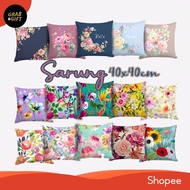 Floral Sofa Cushion Cover 40x40 cm Flower Cushion Pillow