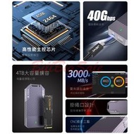 (USB4.0 Thunderbolt3雷電4固態硬碟盒)40Gpbs M.2 NVMe SSD ASM 2464 ㄍ