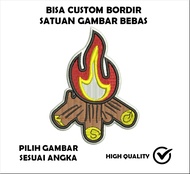 EMBLEM PATCH BORDIR GAMBAR ADVENTURE #7 - BDS