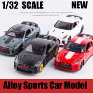 จำลอง1:32ใหม่นิสสัน GTR R34 R35 Skyline Ares กีฬาล้อแม็กรถยนต์รุ่น D Iecasts โลหะของเล่นคอลเลกชันเด็กของเล่นของขวัญ